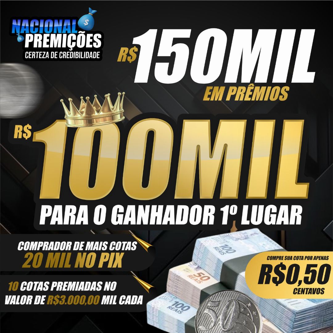 EDIÇÃO 0428 - R$ 100 MIL - EM PRÊMIOS - 21/12/24 - 19:00hs